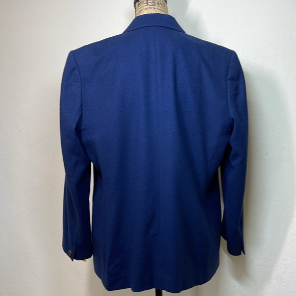 Pendleton Blazer Jacket Women's 100% Wool Blue Size 16 - Picture 5 of 13